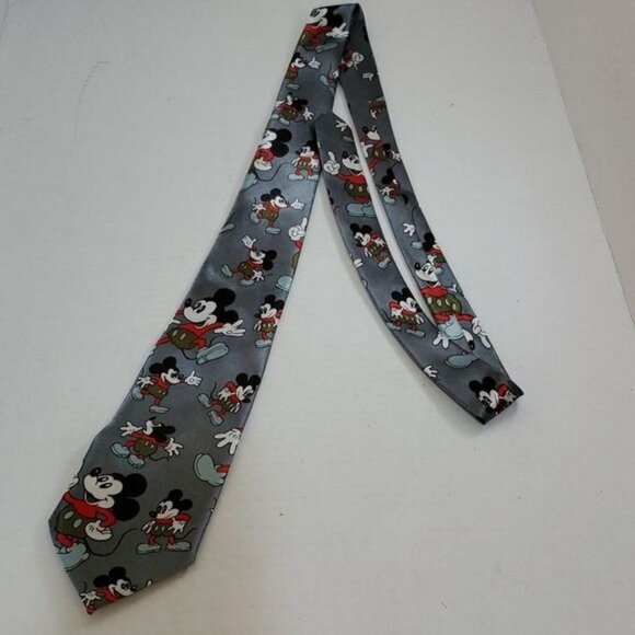 DISNEY MICKEY MOUSE Men's Neck Tie Vintage MAN'S - Picture 4 of 8
